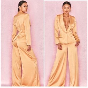 House of cb gold blazer